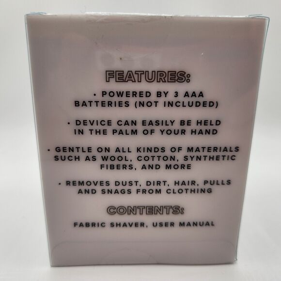 Vivitar Portable Fabric Shaver and Lint Remover, New In Box (Blue or Green) - Picture 2 of 3